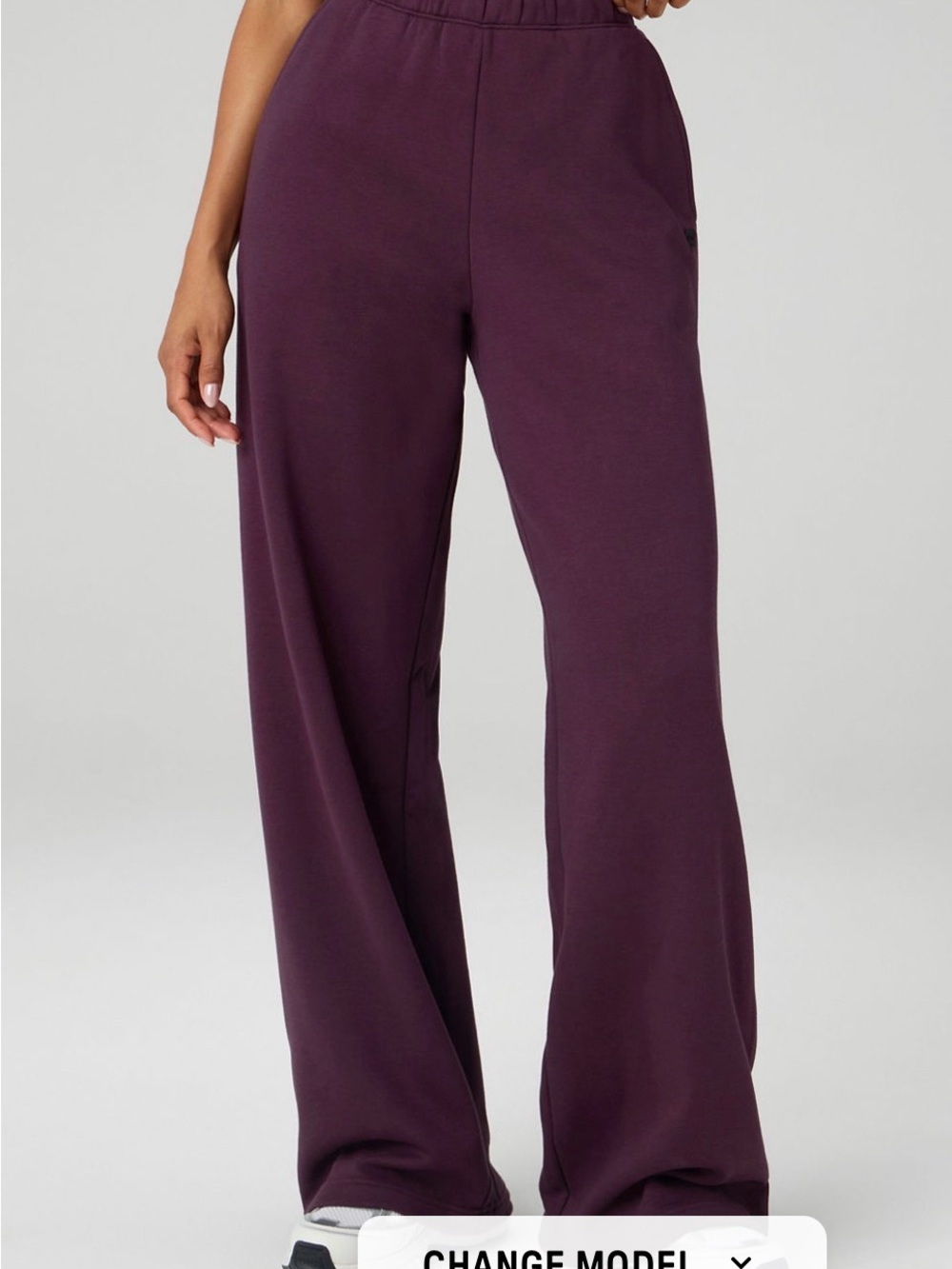 Women’s Fabletics Cozy Fleece Wide Leg Sweatpant